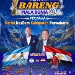 Partai NasDem Purwakarta Gelar Nobar Piala Dunia 2026 di Alun-Alun Wanayasa, Dr. H. Saan Mustopa Dijadwalkan Hadir