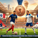Perebutan Tempat Ketiga Piala Dunia 2026: Prediksi, Rekor Pertemuan, dan Link Live Streaming Prancis vs Inggris