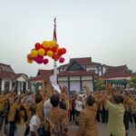 165 Mahasiswa Universitas Kartamulia Dilepas untuk KKN di Delapan Desa Kecamatan Tegalwaru