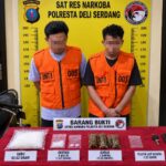 Polresta Deli Serdang Bongkar Kasus Narkotika di Pantai Labu, 82,62 Gram Sabu hingga Ganja Diamankan