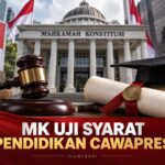 Uji Keabsahan Syarat Pendidikan Cawapres Gibran, MK Gelar Sidang Pendahuluan PHPU Presiden 2026